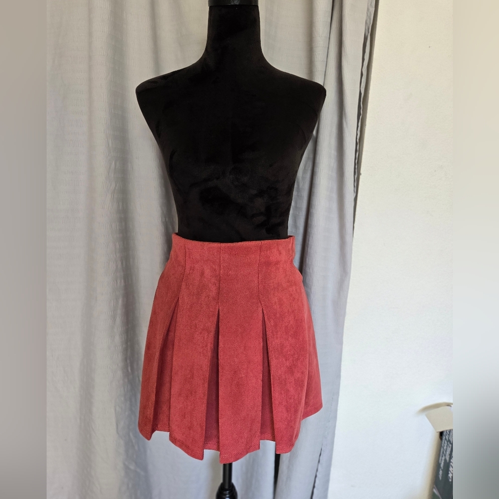 Shinestar Pink Pleated Skirt